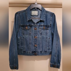 Crop Denim Jacket Sz 8
